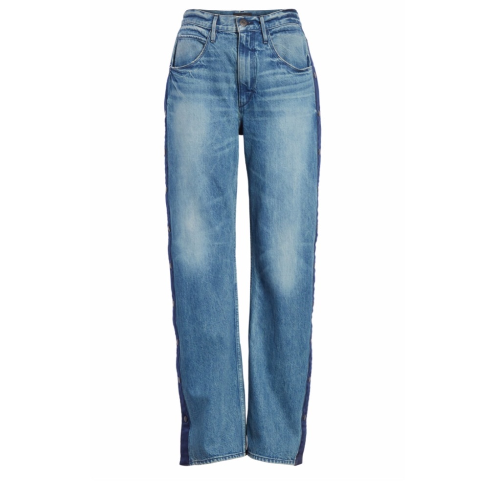New 3x1 NYC Joy Snap Away Trouser/Wide Leg Jeans - Picture 7 of 10